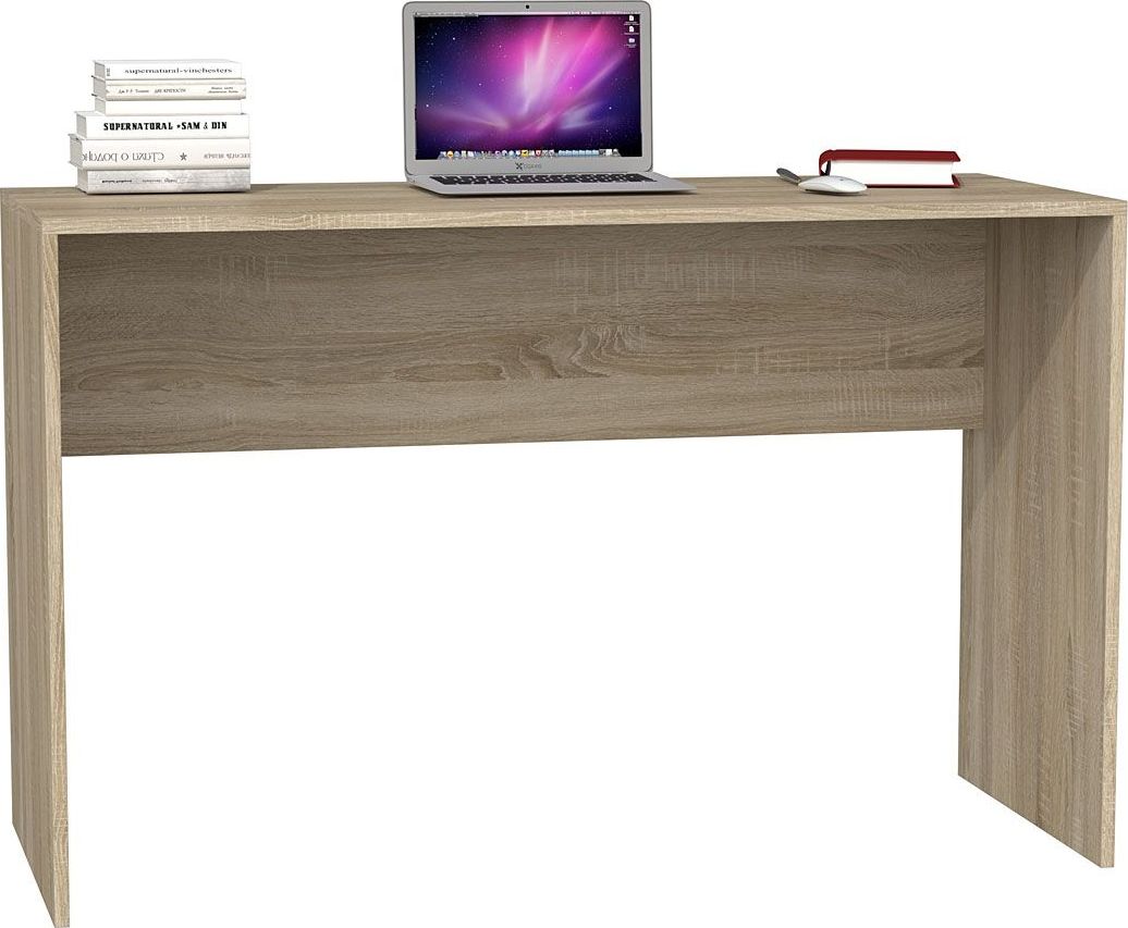 Biurko Elior Luvis 2X Jasnobrązowe 120 cm x 50 cm