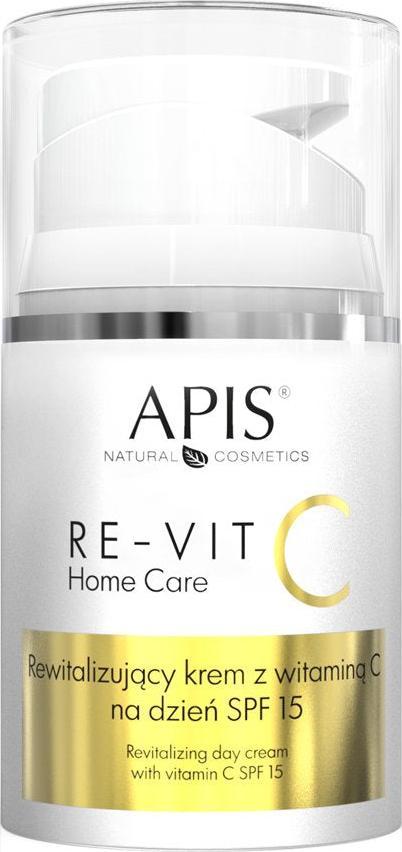 Apis Re-Vit C Home Care SPF15 rewitalizujący krem z witaminą C na dzień 50ml
