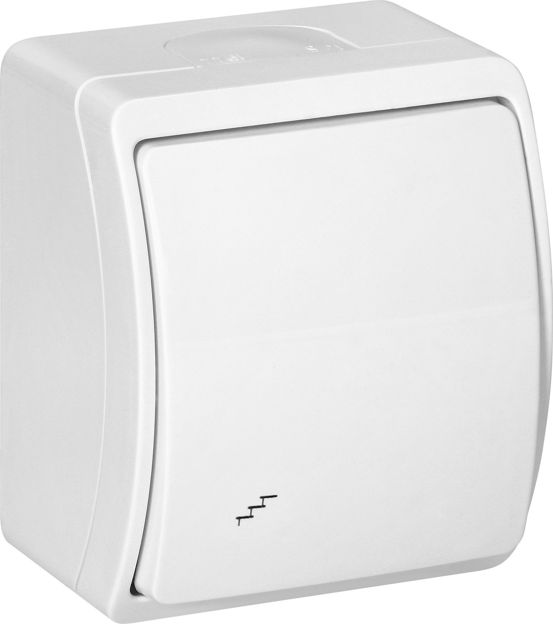 Orno Łącznik schodowy n/t AQUATIC, IP44, biały