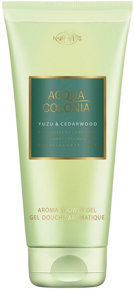 4711 Acqua Colonia Yuzu & Cedarwood żel pod prysznic 200ml