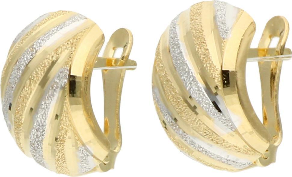 Rosanto Złote kolczyki na zapięciu angielskim 585 14k