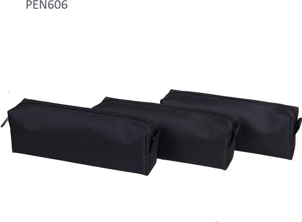 Piórnik jednokomorowy czarny