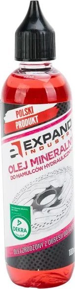 Expand Olej mineralny do hamulców tarczowych hydraulicznych 100 ml Uniwersalny