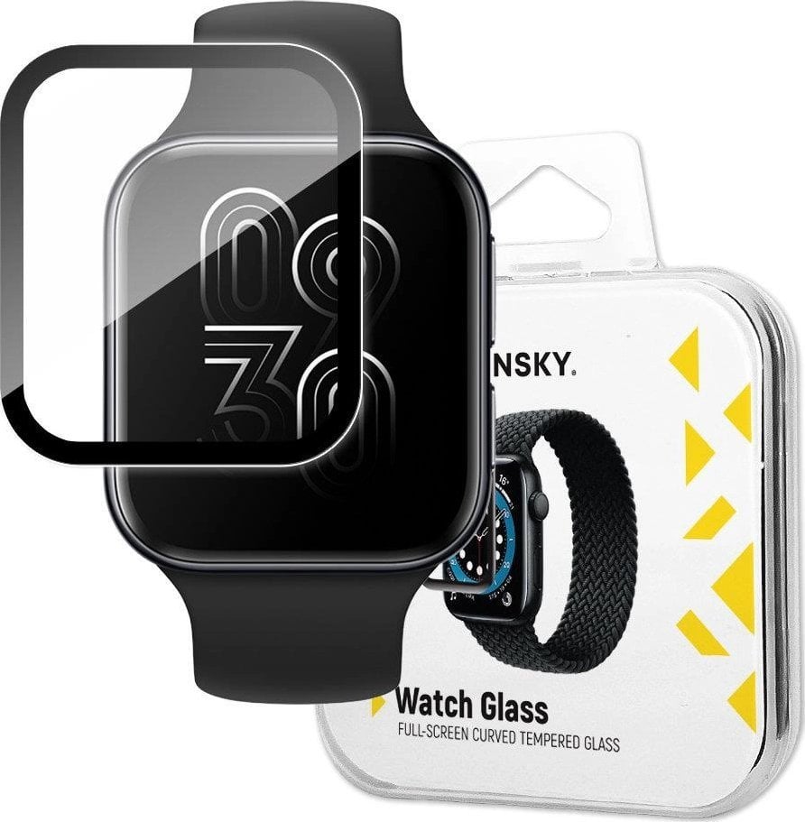 Wozinsky Wozinsky Watch Glass hybrydowe szkło do Oppo Watch 46 mm czarny