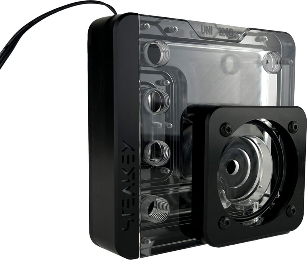 Stealkey Customs Stealkey Customs SK-UNI 120D Distroplate D-RGB - Black Edition