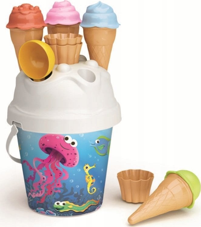 Tupiko Zestaw d/piasku rybki,lody+babeczki 1157/14 15706