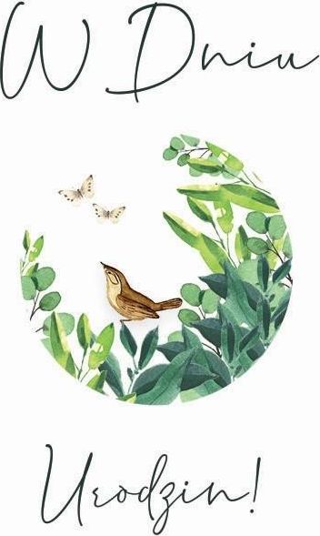 Clear Creation Karnet Swarovski kwadrat CL4013_PO W Dniu Urodzin!