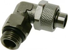 Alphacool 1/4", 13/10mm czarna niklowana (62116)