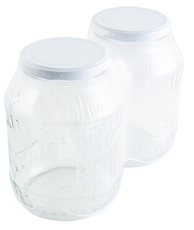 JAR 1700ML WITH LID 89MM 2PCS