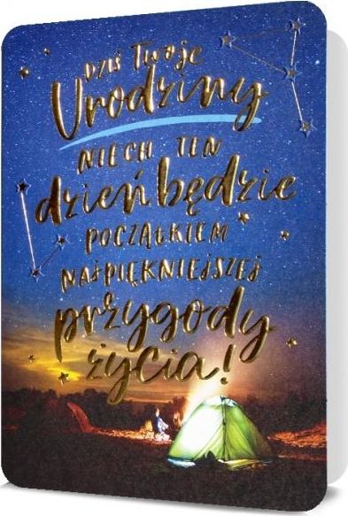 Pan Dragon Karnet B6 Urodziny HM200-2392