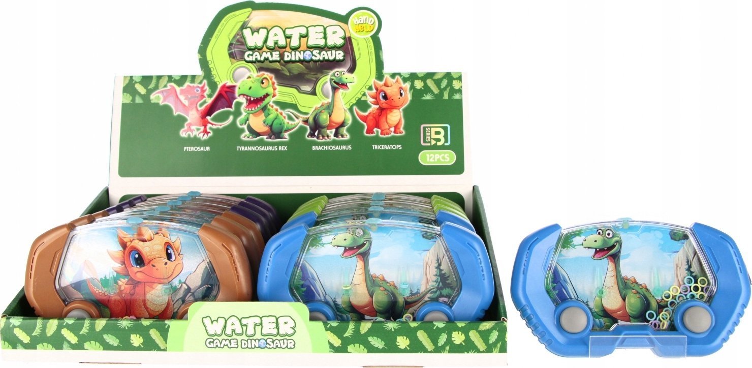 Mega Creative GRA WODNA DINO 17X10 MIX4 MC DISP 12/72/144