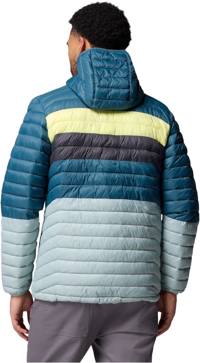 Columbia Powder Pass Hooded Jacket 2134131461 Niebieskie L