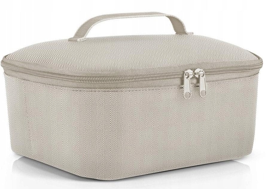 Reisenthel Coolerbag M Pocket Herringb. Sand