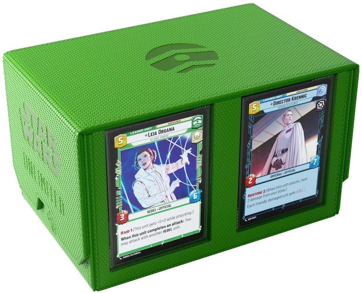 Gamegenic: Star Wars Unlimited - Double Deck Pod - Green
