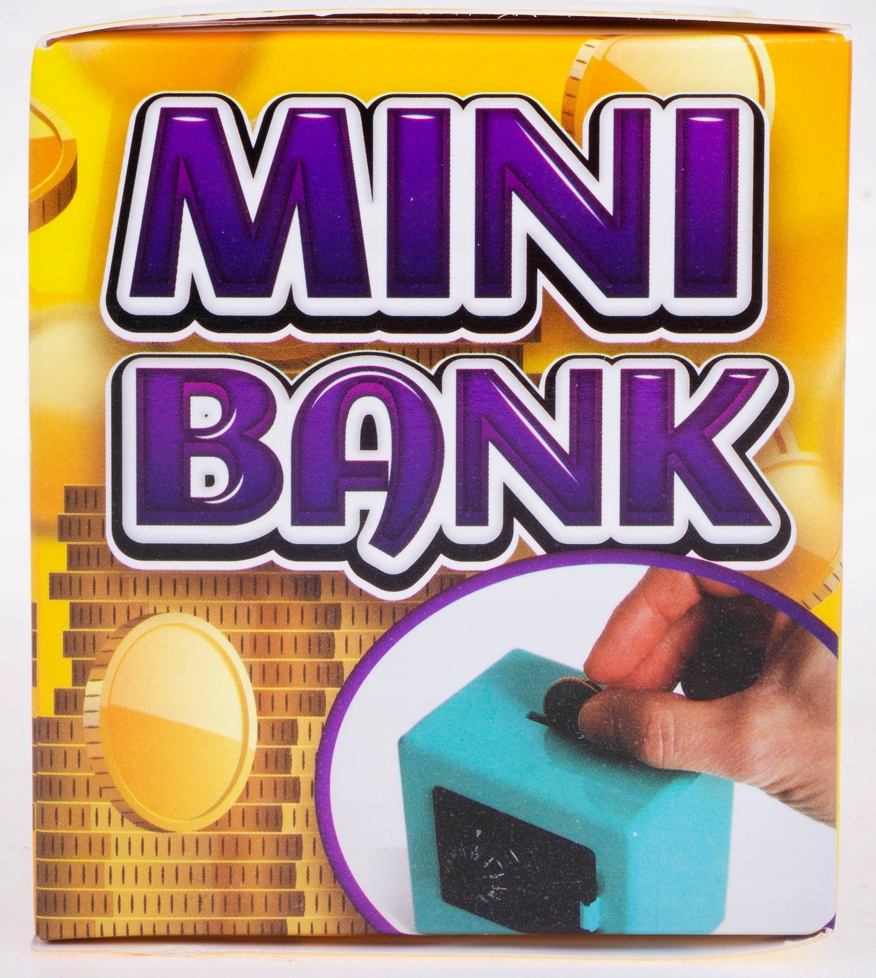 Hipo Skarbonka sejf 9x9cm 4-kolory 570407 81066