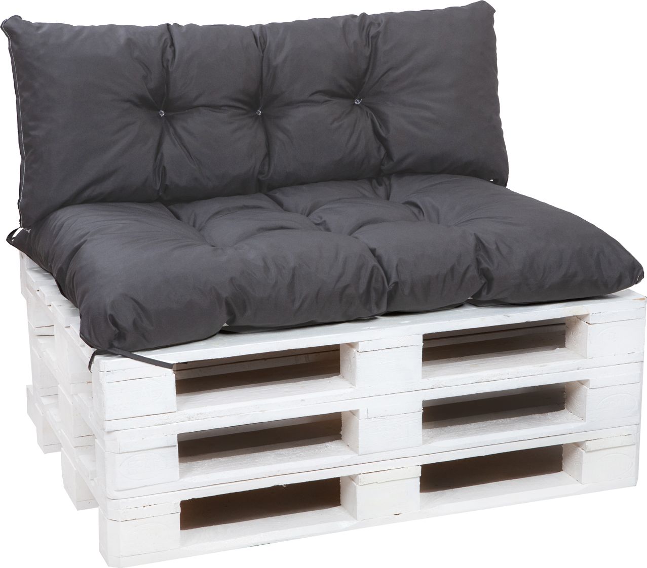 Setgarden Poduszki poduchy na paletę | zestaw poduszek na paletę | zestaw 120x80/120x40cm