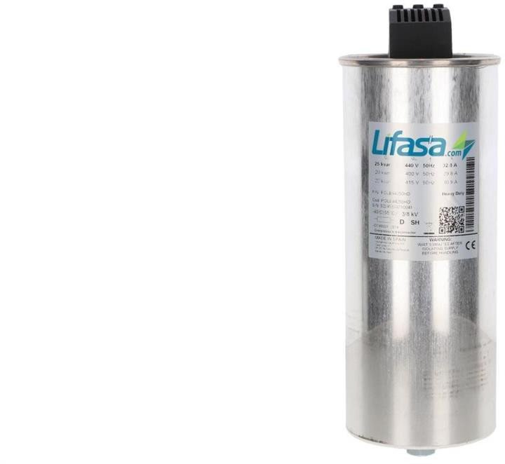 Aniro Kondensator 3 fazowy POLB do kompensacji mocy biernej 50Hz 20,7/25 kVar, 400/440V POLB44250HD