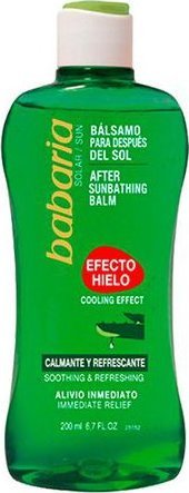 Babaria Krem po Opalaniu Efekt Chłodzący Aloe Vera Babaria (200 ml) (200 ml) (Unisex)