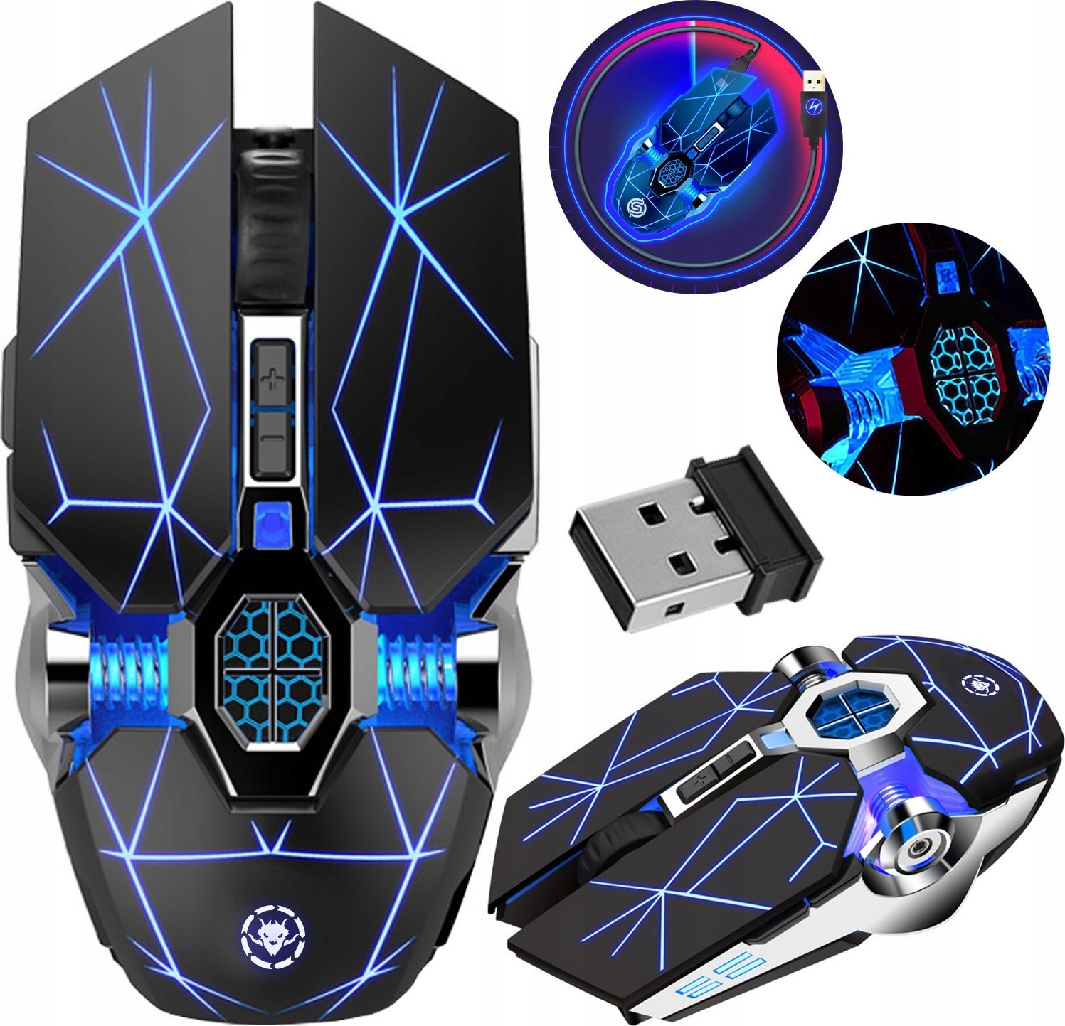 MYSZKA GAMINGOWA BEZPRZEWODOWA VIPER BM-400