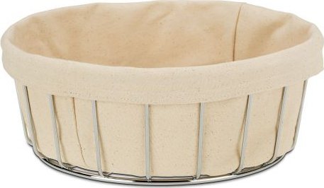 Kela Kosz na pieczywo, metal/bawełna, śred. 26,5 x 10 cm Miri / Kela