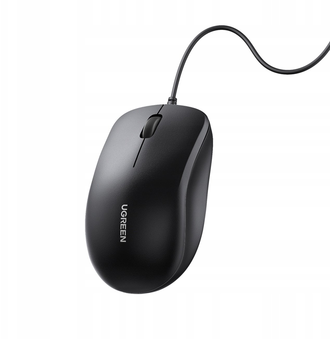 Mysz Ugreen Myszka przewodowa optyczna - czarna