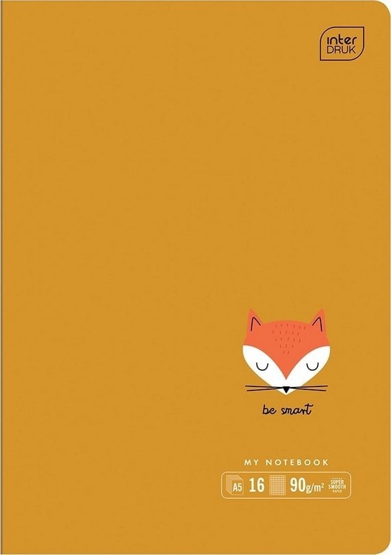 Interdruk Zeszyt A5/16K kolorowa trzylinia BB (20szt)