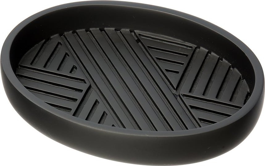 Sepio Nowoczesna mydelniczka łazienkowa model Nairobi Black