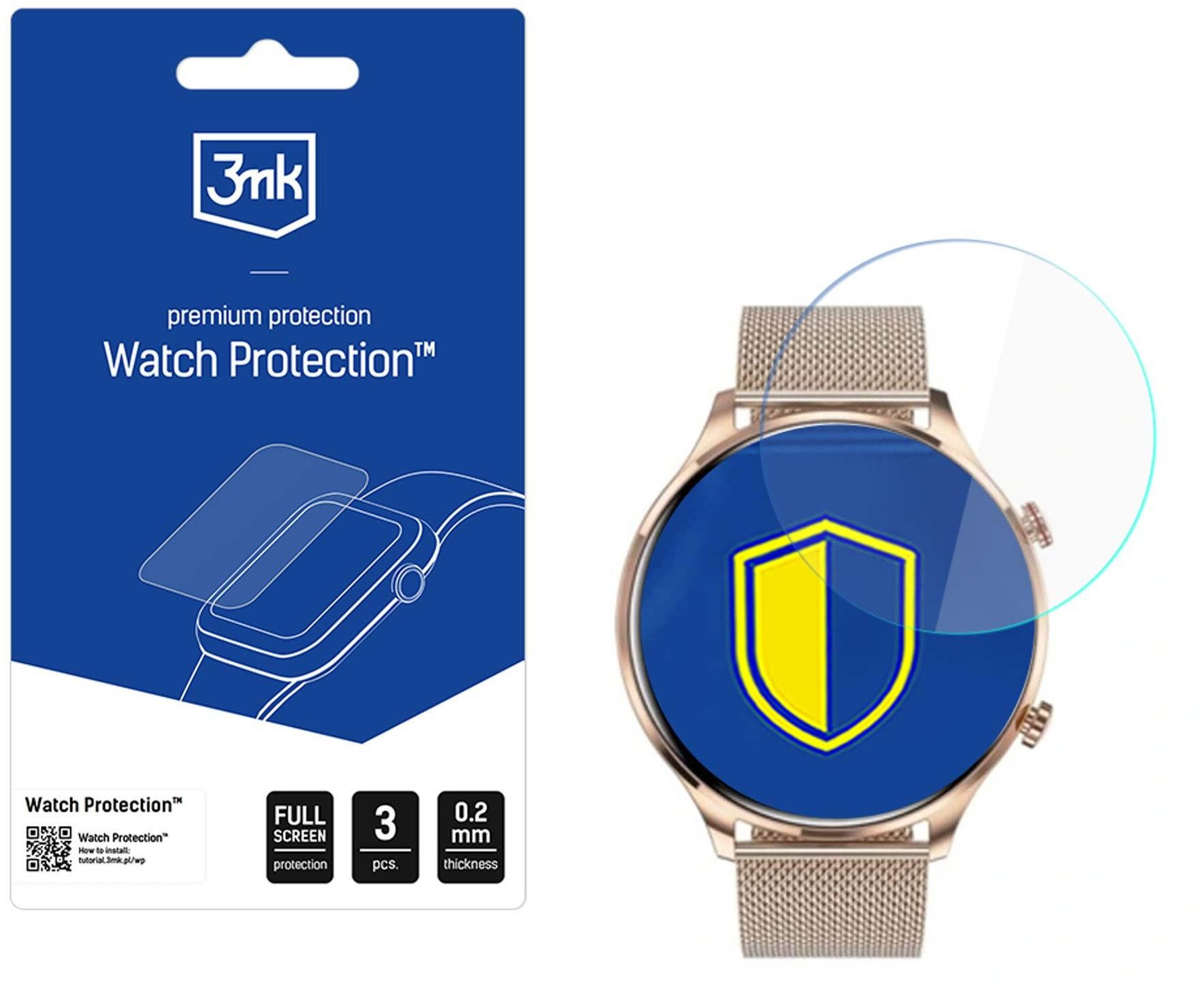 RUBICON RNCF29 - 3MK WATCH PROTECTION ARC