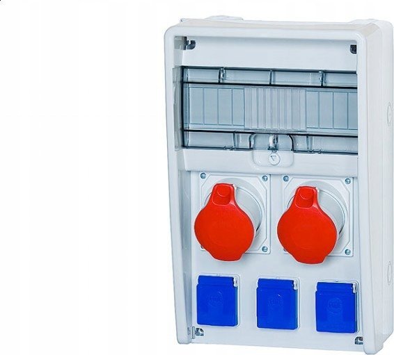 F-Elektro Rozdzielnica 12M ULISSE 2x32A/5P, 3x230V IP65