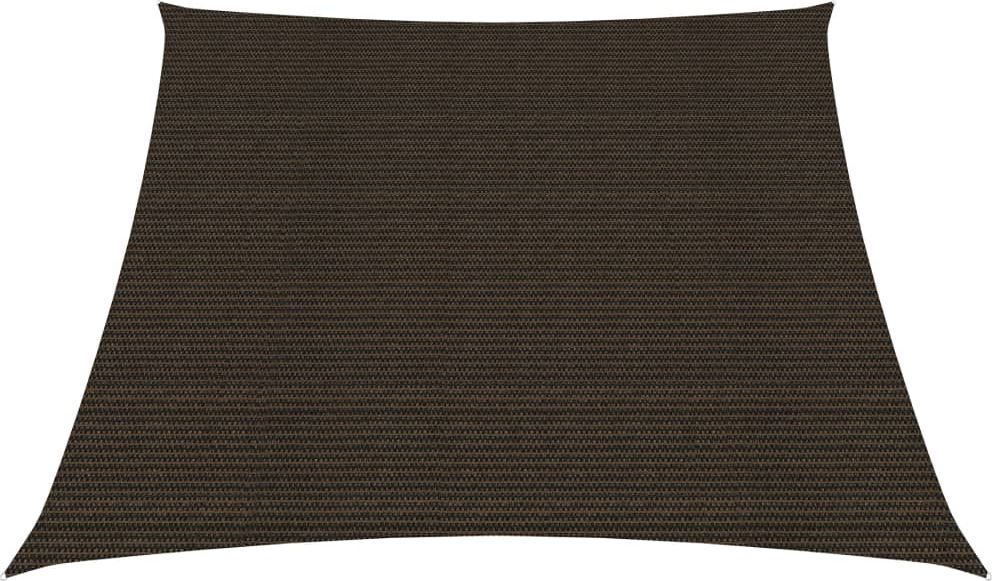 vidaXL Żagiel przeciwsłoneczny, 160 g/m, brązowy, 3/4x3 m, HDPE