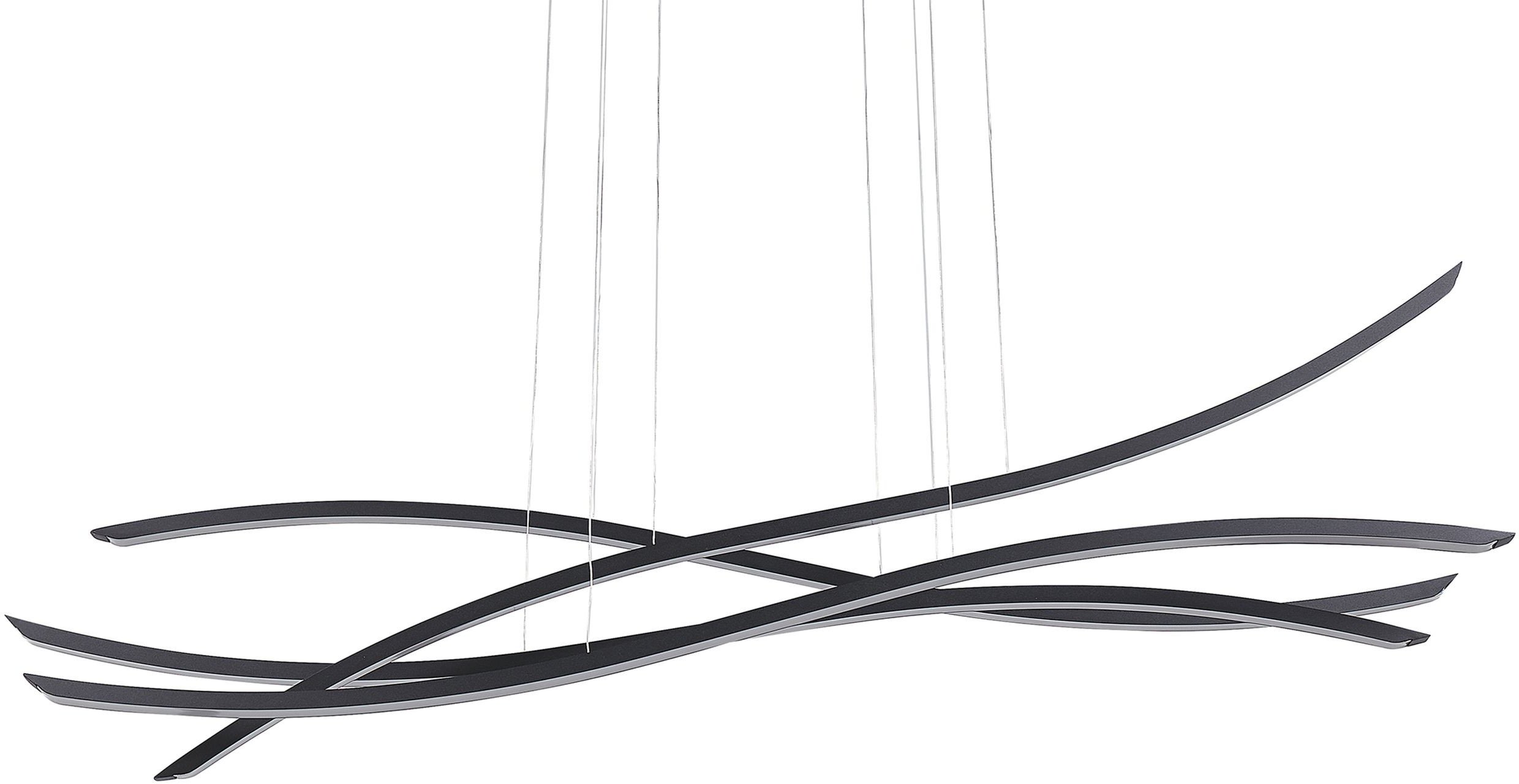 Lampa wisząca LED CALAO Metal Czarny