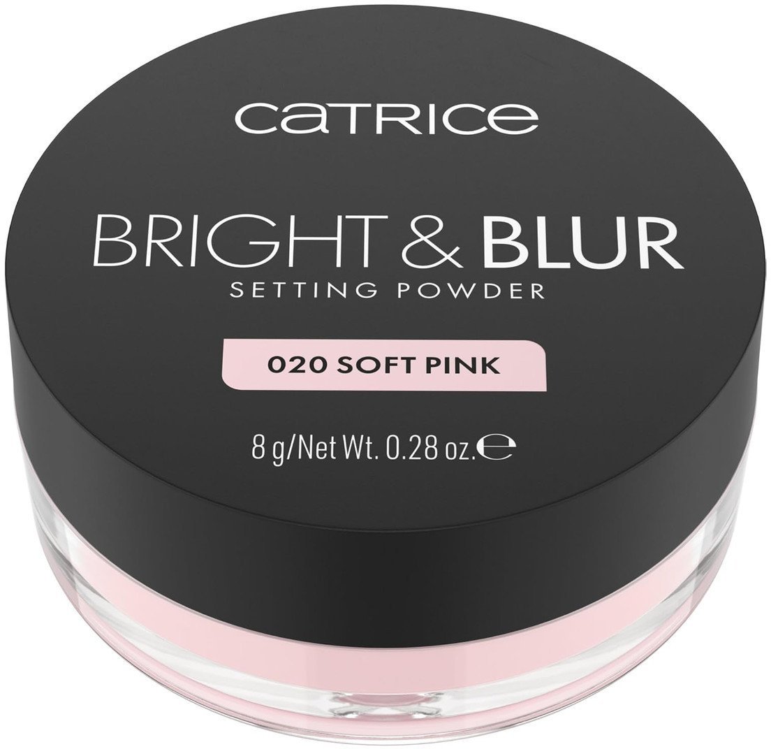 Catrice Bright&Blur Puder Sypki w Różowym Odcieniu