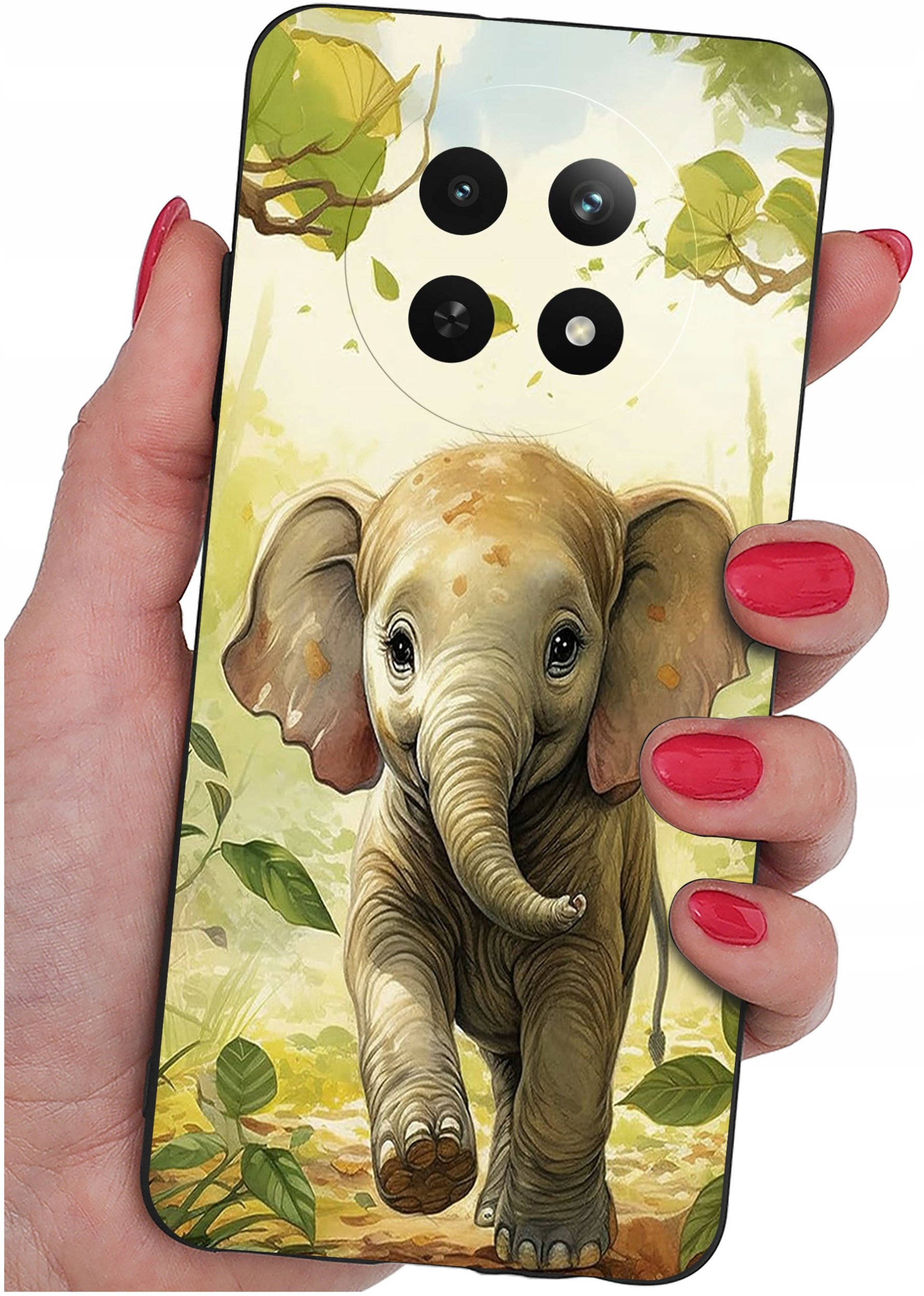 Etui do Realme 12 5G | 12x 5G WZORY |SILIKONOWE MATT CASE + SZKŁO 9H