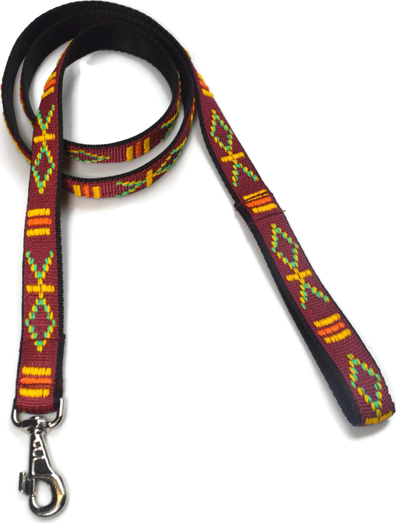 Alizoo Smycz dla dużego psa podwójna indiańska 30mm/180cm - ALIZOO