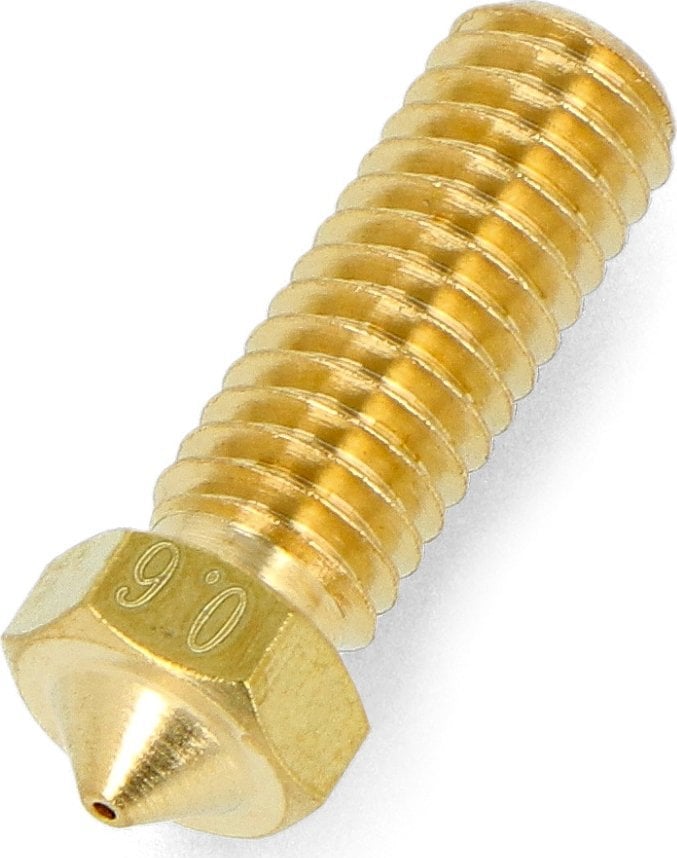 Creality Dysza Volcano 0,6mm - filament 1,75mm - mosiądz}