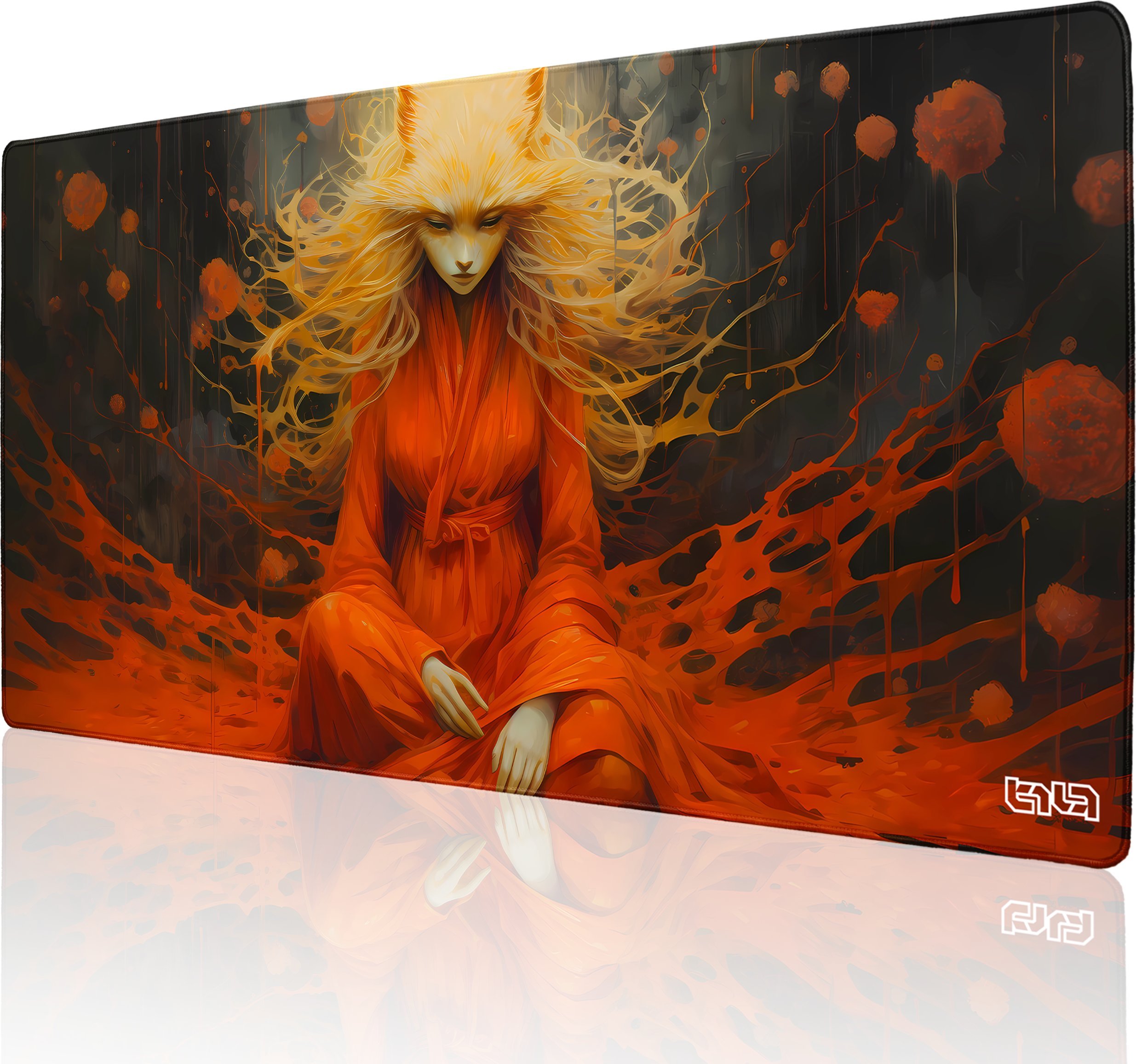 Podkładka Tilt PODKŁADKA POD MYSZ MYSZKĘ Slavic Kitsune 100x50 TILT Duża XXL Prezent