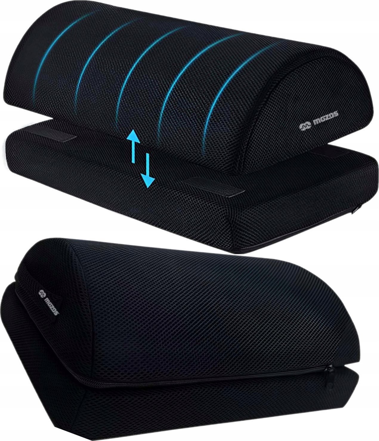 Mozos FS5 - Podnóżek biurowy, czarny