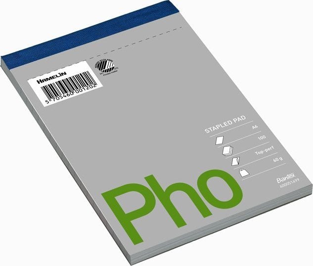 Bantex Telefonblok bantex, a6, ulinjeret