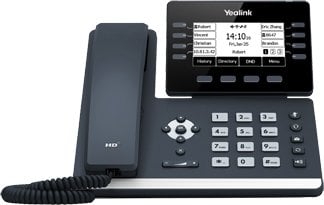 Ip Phone Black 8 Lines Lcd
