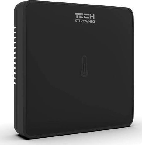 TECH-STEROWNIKI Czujnik temperatury C-8r TECH Sterowniki WG.03.0023 bezprzewodowy czarny