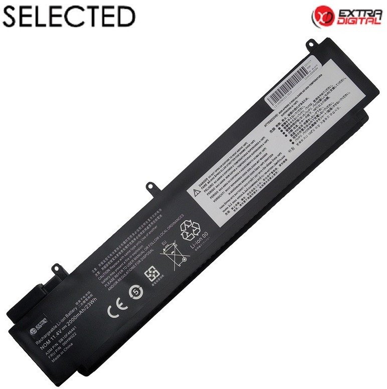 Bateria Extra Digital Nešiojamo kompiuterio baterija LENOVO SB10F46460, 2000mAh, Extra Digital Advanced