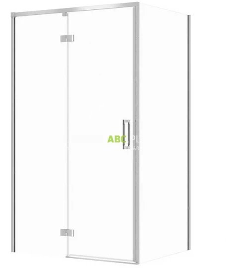 SET C122 KABINA LARGA ZAWIAS LEWA CHROM 120X80X195SZK TRANS WIR