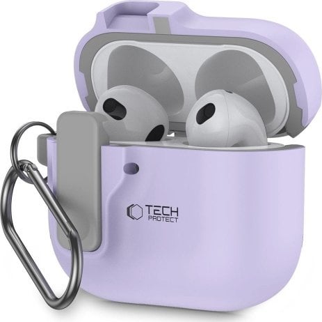 Tech-Protect TECH-PROTECT SLIM HOOK APPLE AIRPODS 4 LAVENDER