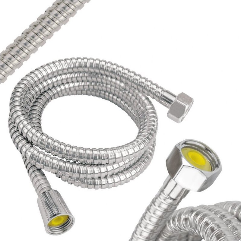 Wąż prysznicowy PrzydaSie Wąż Prysznicowy Standardowy Chromowany 150Cm 1,5M