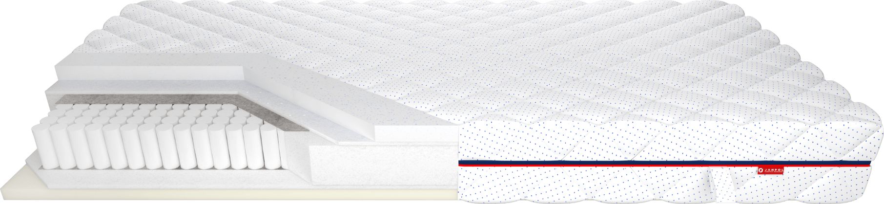 JANPOL Materac NOLLI 100x200 kieszeniowy z serii PREMIUM Janpol Janpol