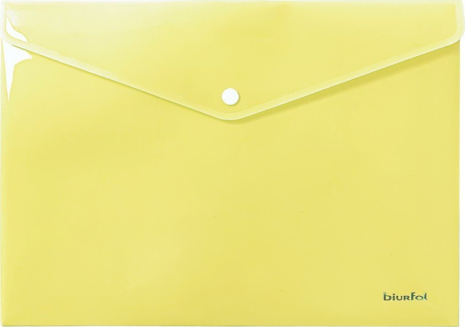 Biurfol Teczka kopertowa koperta na zatrzask A4 PP pastel