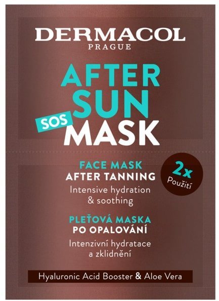 Dermacol After Sun Face Mask 2 x 8 ml
