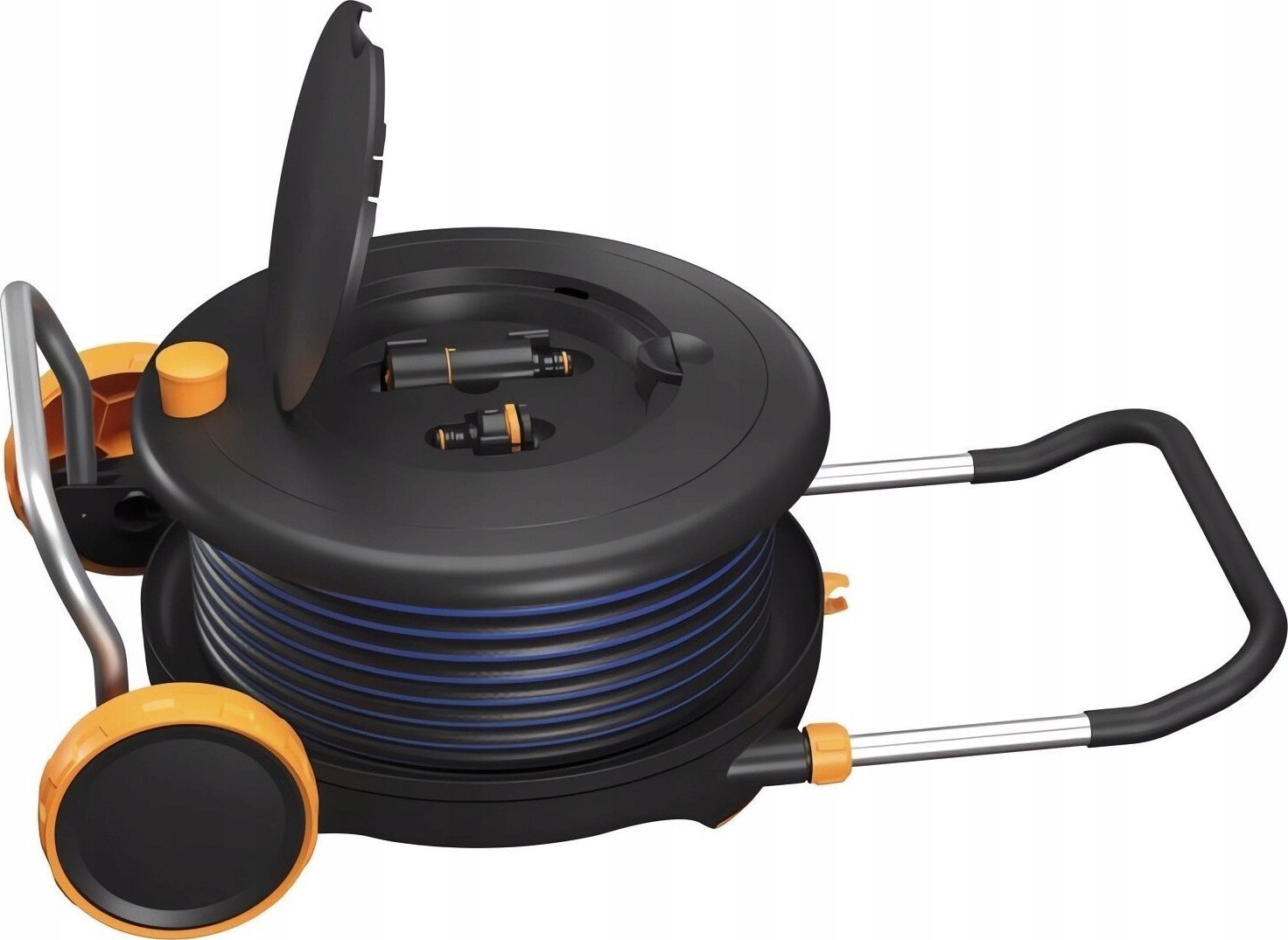 Fiskars Bęben z wężem L 1/2" 30m Comfort