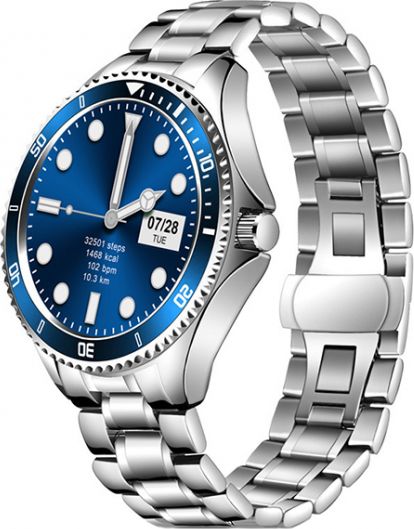 Smartwatch Garett Men Ocean RT Srebrny