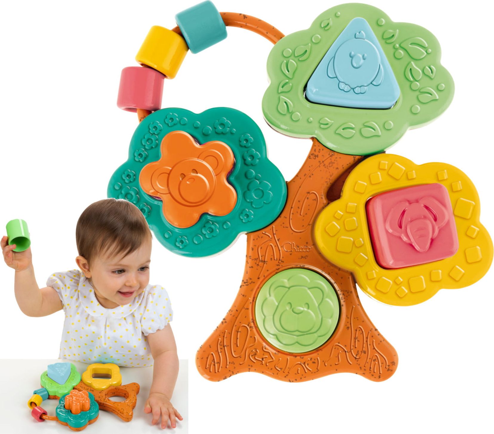 Chicco CHICCO-4930-ECO+SORTER KSZTAŁTÓW BAOBAB